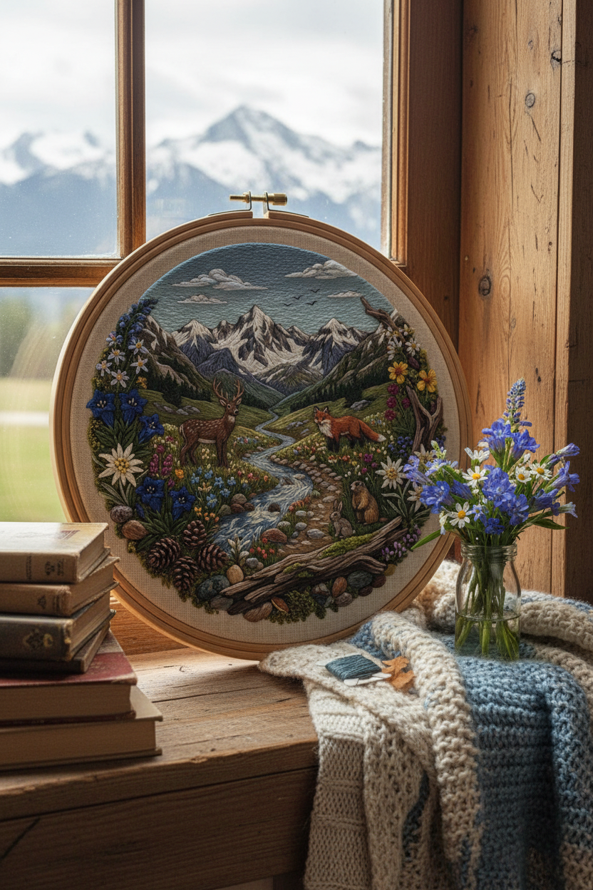 Alpine Hoop - Cabin Windowsill