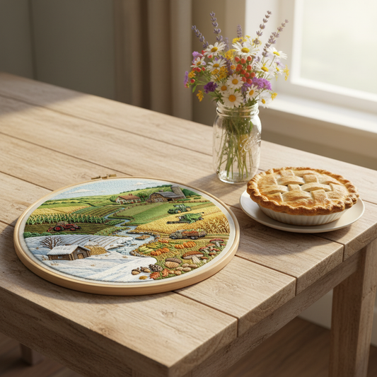 Farm Hoop - Farmhouse Table