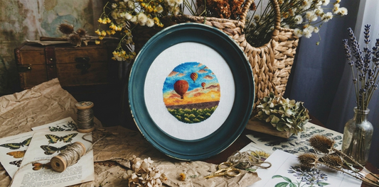 The Quiet Art of Cross Stitching